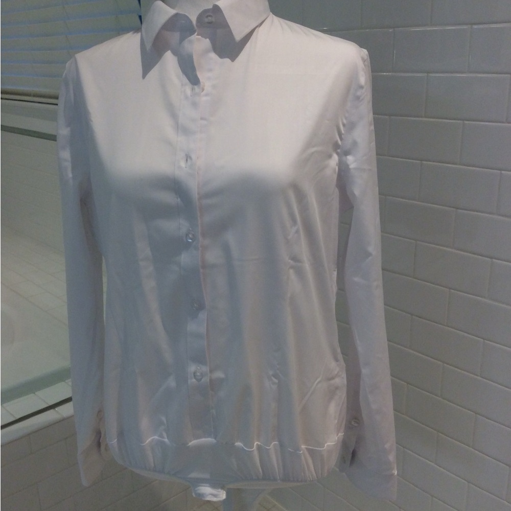 White Button-Up Shirt